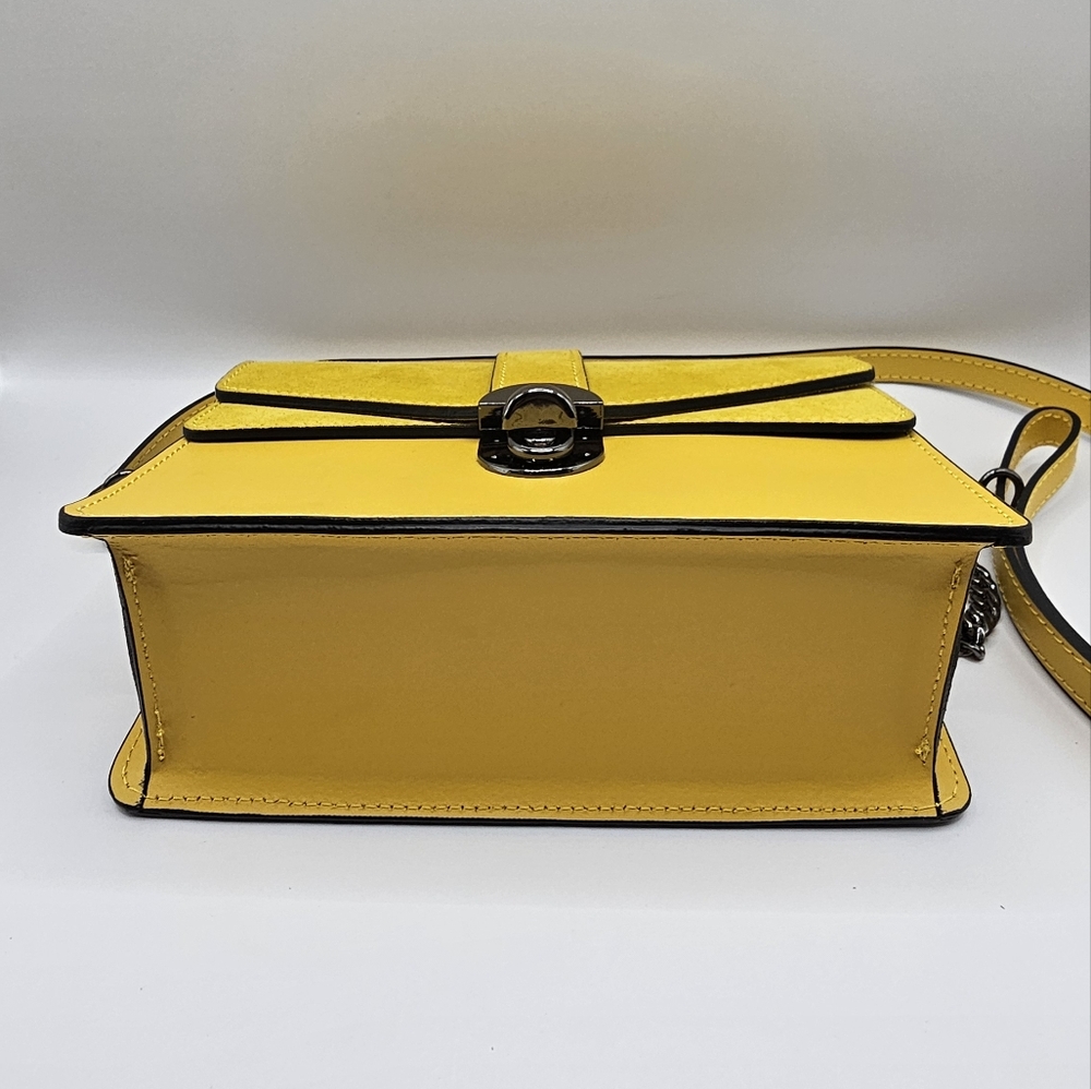ltalian Handmade Leather Bag Elegant Leather From Italy - Picture 7 of 9